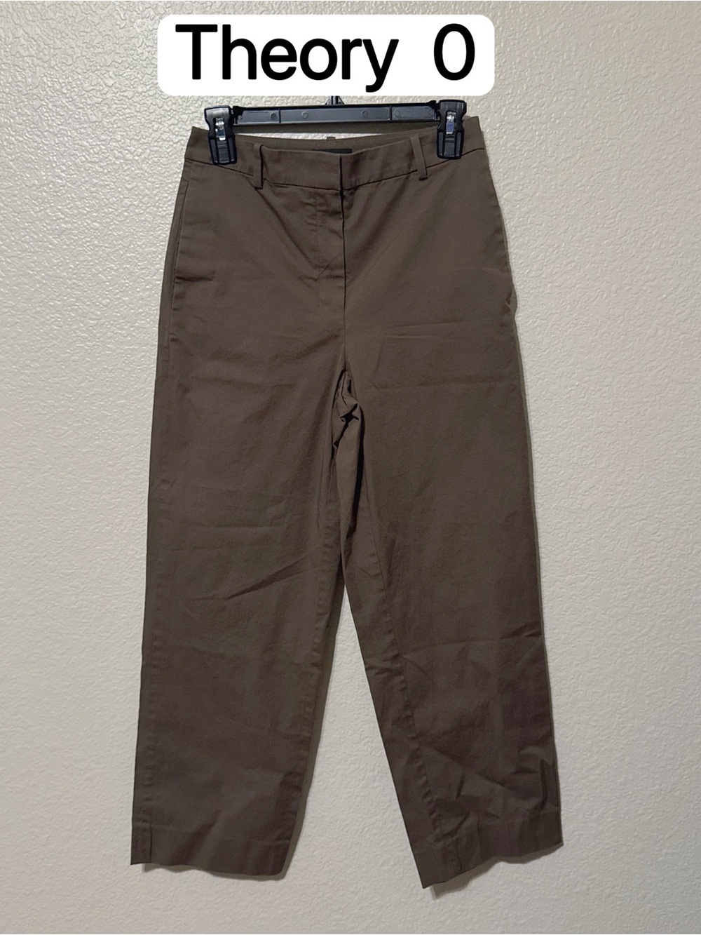 Theory Women's Olive Casual Pants
